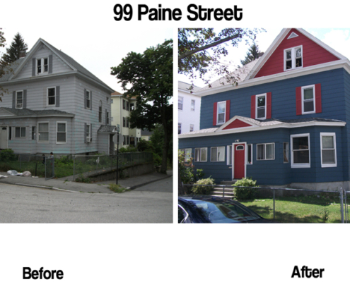 99 paine street before and after